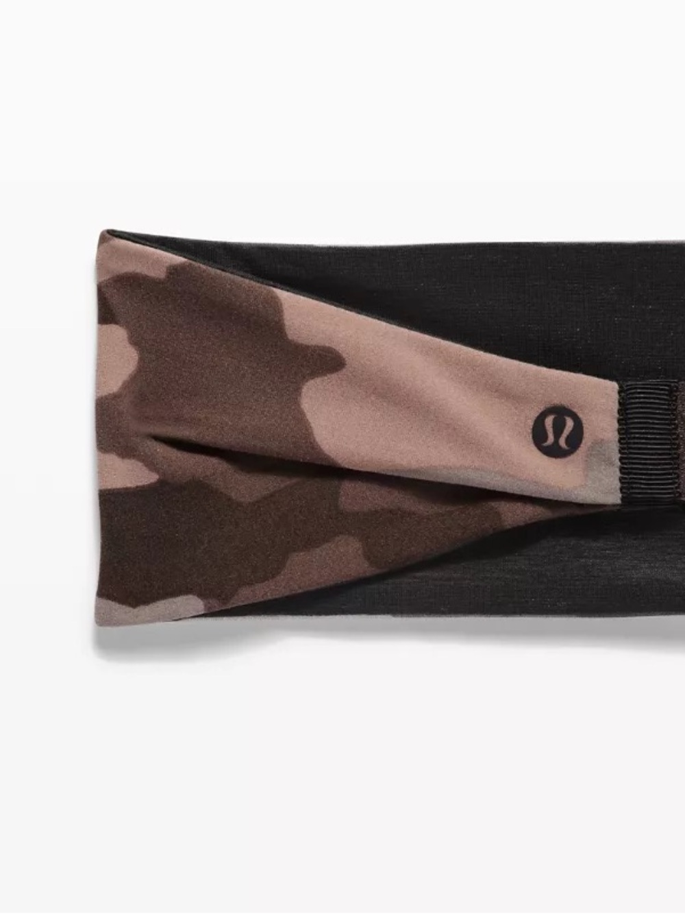Lululemon Fringe Fighter - Brown Camouflage Headband - OS